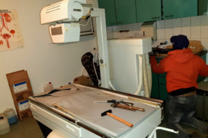 Februar 2019: Röntgengerät als Sachspende