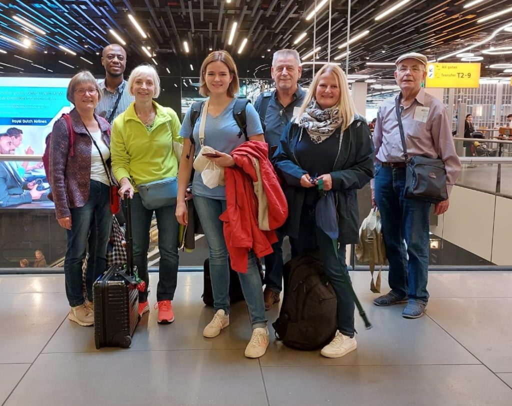 2022 Marianne Steiner, Dr. Samuel Okae, Peggy Griewel, Marianne Keul, Walter Hidding, Birgitt Keul, Dietmar Böning